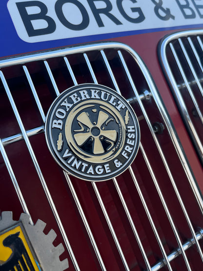 BoxerKult Emaille Grill Badge