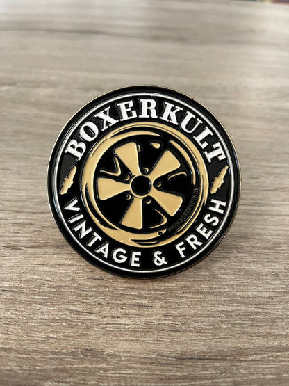 BoxerKult Emaille Grill Badge